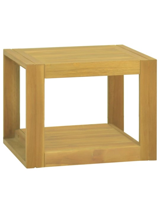 Nástěnná koupelnová skříňka 45 x 45 x 35 cm masivní teak