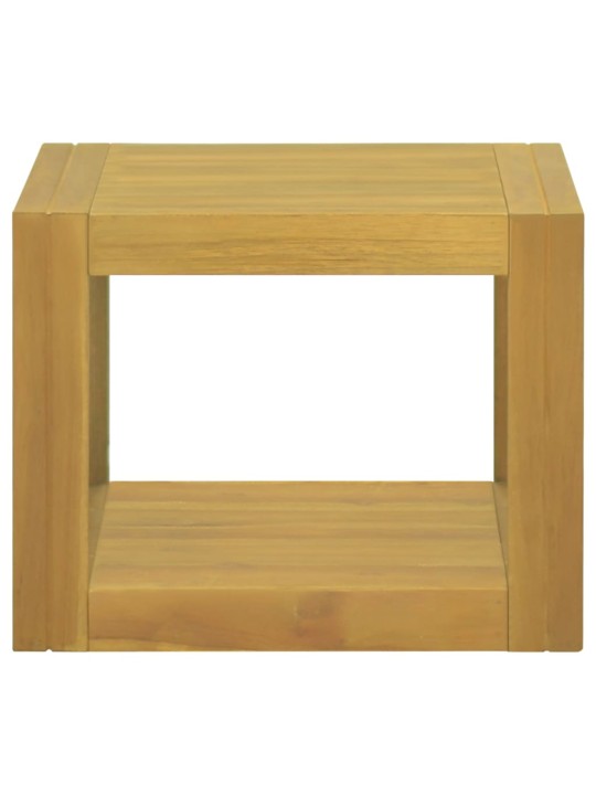 Nástěnná koupelnová skříňka 45 x 45 x 35 cm masivní teak