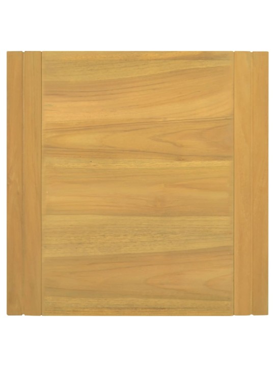 Nástěnná koupelnová skříňka 45 x 45 x 35 cm masivní teak