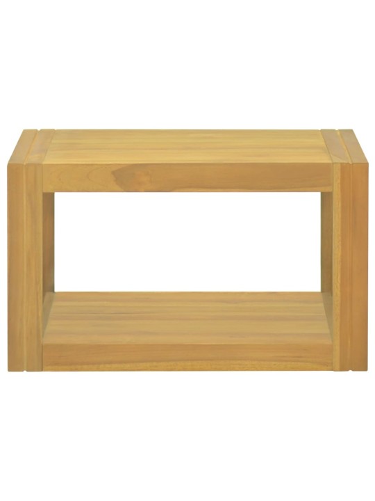 Nástěnná koupelnová skříňka 60 x 45 x 35 cm masivní teak