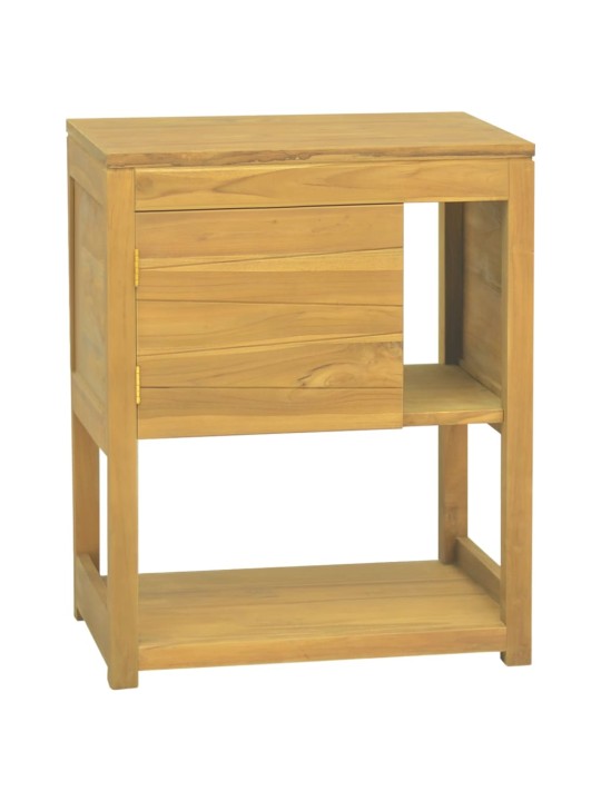 Koupelnová skříňka 60 x 40 x 75 cm masivní teakové dřevo