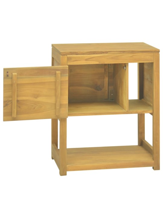 Koupelnová skříňka 60 x 40 x 75 cm masivní teakové dřevo