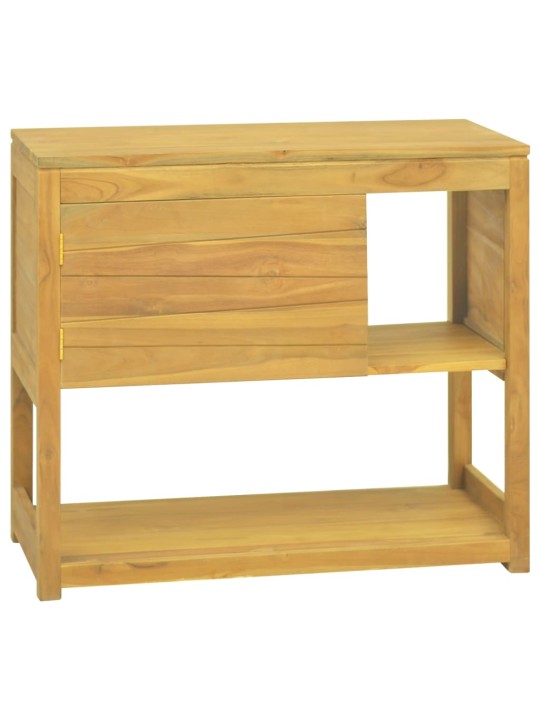Koupelnová skříňka 85 x 40 x 75 cm masivní teakové dřevo