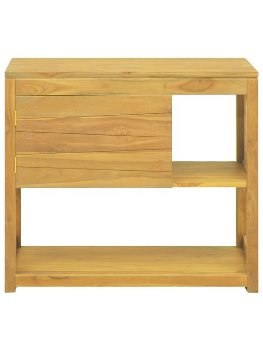 Koupelnová skříňka 85 x 40 x 75 cm masivní teakové dřevo
