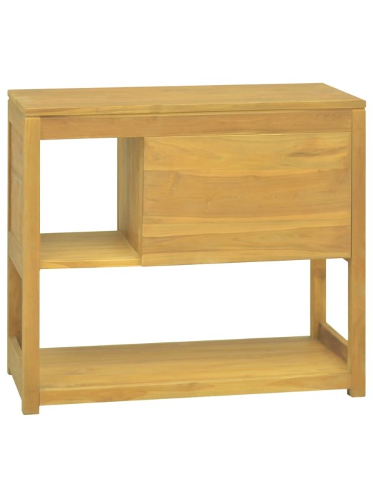 Koupelnová skříňka 85 x 40 x 75 cm masivní teakové dřevo