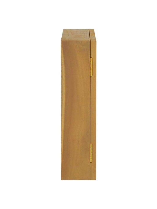Zrcadlová skříňka 60 x 10 x 40 cm masivní teakové dřevo