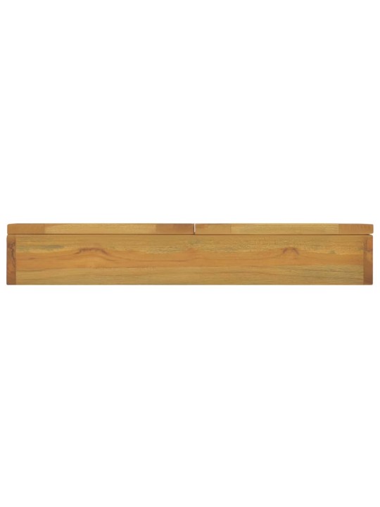 Zrcadlová skříňka 60 x 10 x 40 cm masivní teakové dřevo