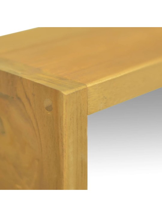 Zrcadlová skříňka 30 x 10 x 40 cm masivní teakové dřevo