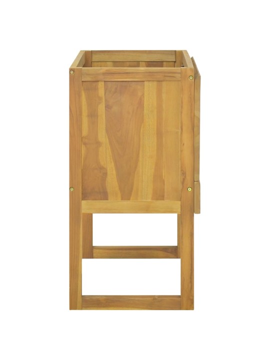 Koupelnová skříňka 90 x 40 x 75,5 cm masivní teakové dřevo