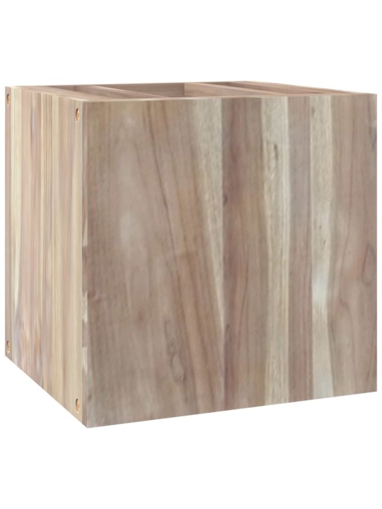 Nástěnná koupelnová skříňka 41 x 38 x 40 cm masivní teak