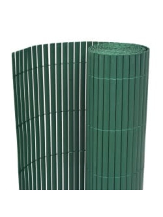 Oboustranný zahradní plot 110 x 300 cm zelený