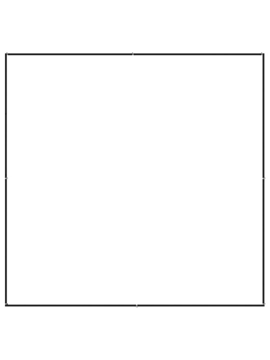 Psí kotec černý 4 m² ocel