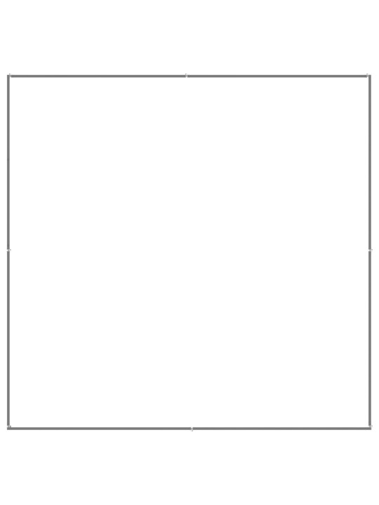 Psí kotec stříbrný 4 m² ocel