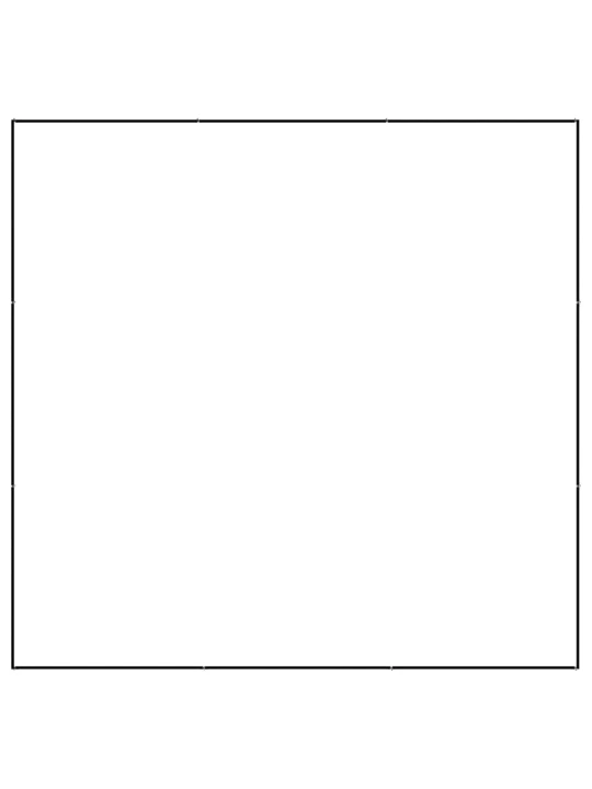 Psí kotec černý 9 m² ocel