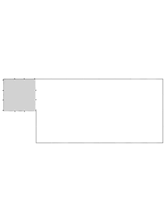 Psí kotec černý 10,89 m² ocel