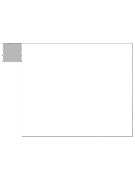 Psí kotec černý 37,51 m² ocel