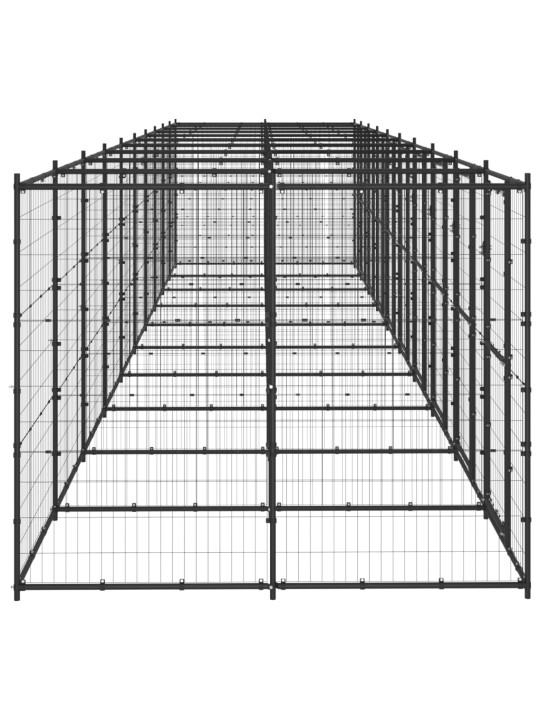 Venkovní psí kotec ocel 24,2 m²