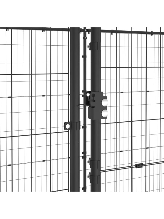 Venkovní psí kotec ocel 7,26 m²
