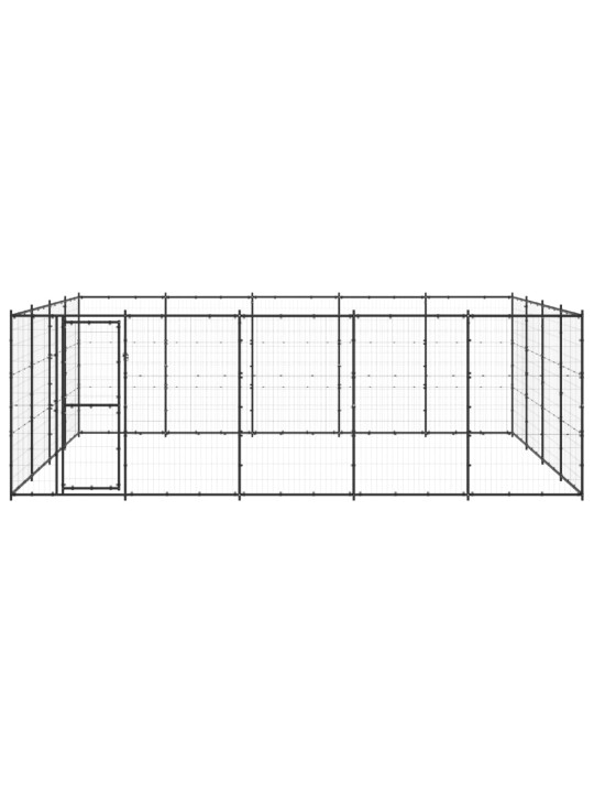 Venkovní psí kotec ocel 24,2 m²