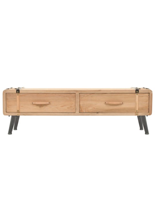 TV stolek 110 x 33 x 35 cm masivní jedlové dřevo