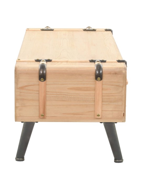 TV stolek 110 x 33 x 35 cm masivní jedlové dřevo