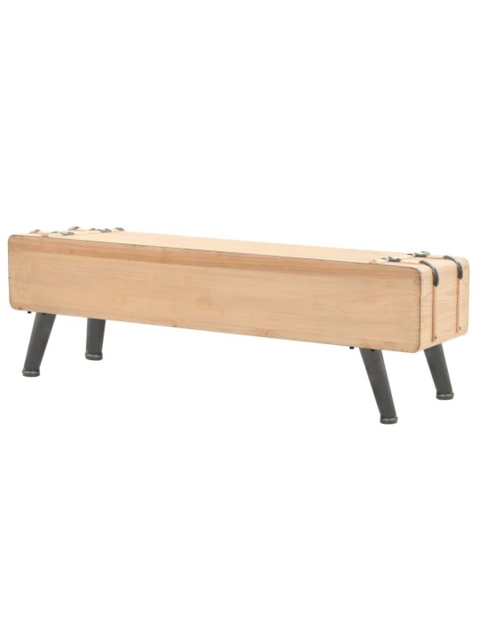TV stolek 110 x 33 x 35 cm masivní jedlové dřevo