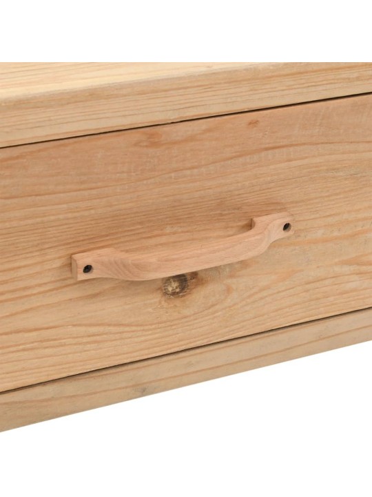 TV stolek 110 x 33 x 35 cm masivní jedlové dřevo