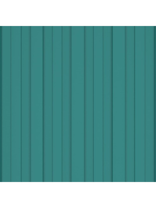 Střešní panely 12 ks pozinkovaná ocel zelené 80 x 45 cm