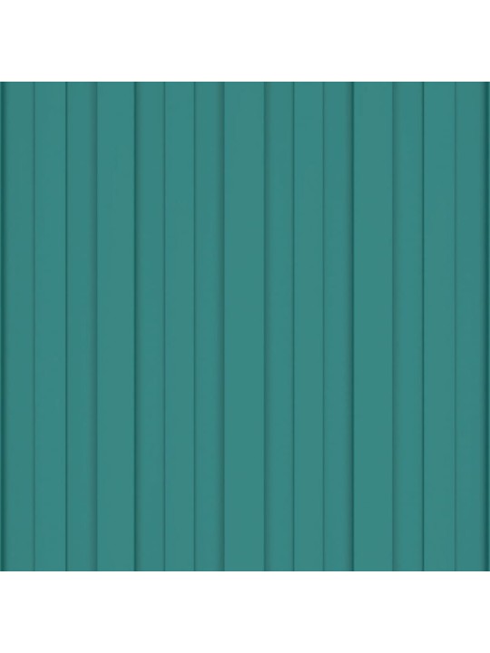 Střešní panely 12 ks pozinkovaná ocel zelené 100 x 45 cm
