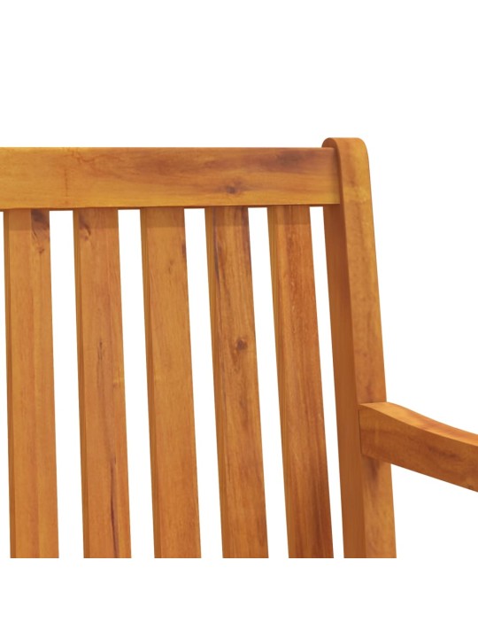 Zahradní houpací lavice 110 cm masivní akáciové dřevo