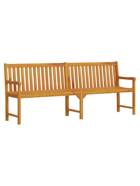 Zahradní lavice 219 cm masivní akáciové dřevo
