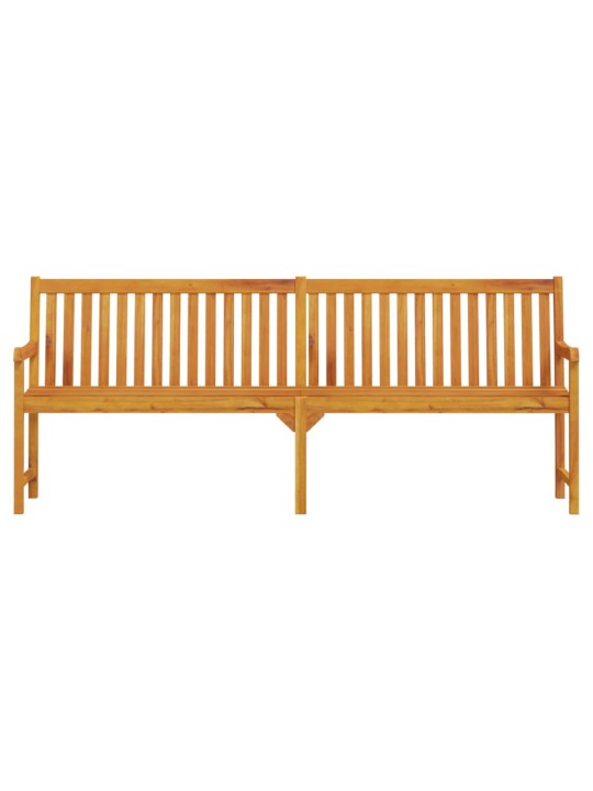 Zahradní lavice 219 cm masivní akáciové dřevo