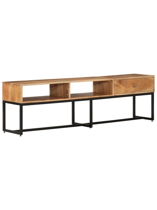 TV skříňka 160 x 30 x 45 cm masivní akáciové dřevo