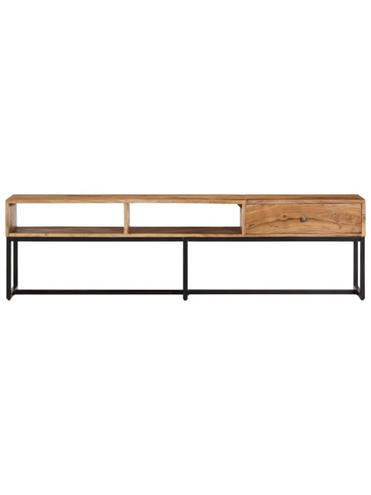 TV skříňka 160 x 30 x 45 cm masivní akáciové dřevo