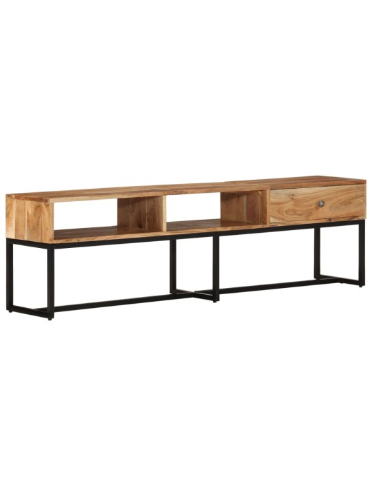 TV skříňka 160 x 30 x 45 cm masivní akáciové dřevo