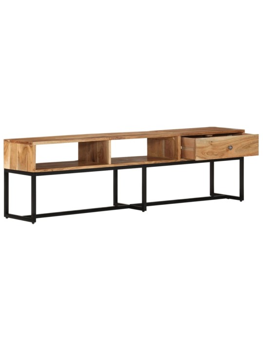 TV skříňka 160 x 30 x 45 cm masivní akáciové dřevo
