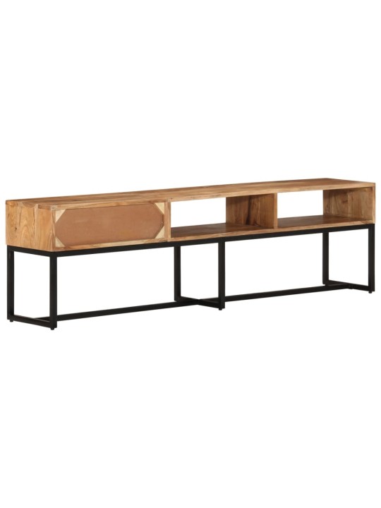 TV skříňka 160 x 30 x 45 cm masivní akáciové dřevo