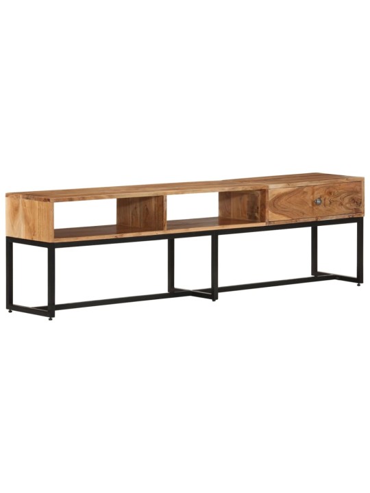 TV skříňka 160 x 30 x 45 cm masivní akáciové dřevo
