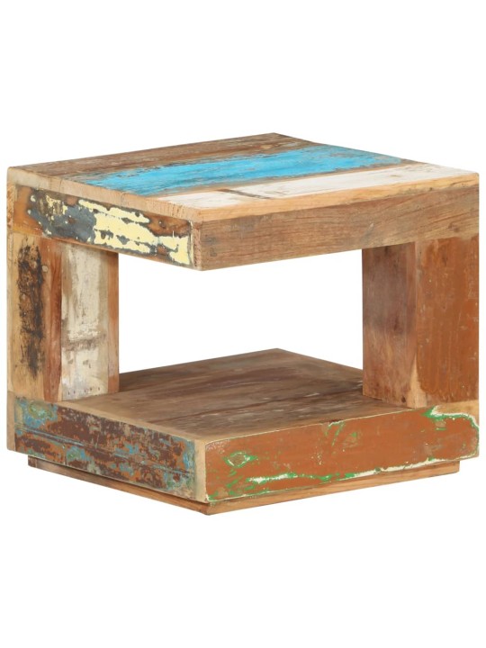 Konferenční stolek 45 x 45 x 40 cm masivní recyklované dřevo