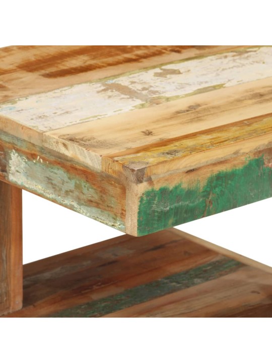 Konferenční stolek 45 x 45 x 40 cm masivní recyklované dřevo