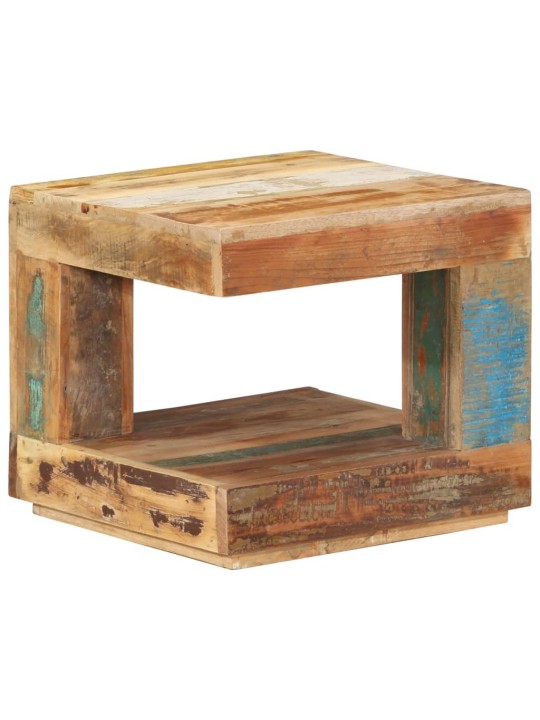 Konferenční stolek 45 x 45 x 40 cm masivní recyklované dřevo
