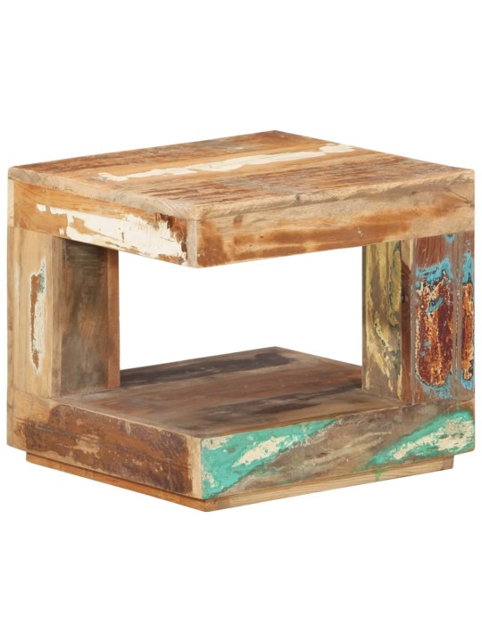 Konferenční stolek 45 x 45 x 40 cm masivní recyklované dřevo