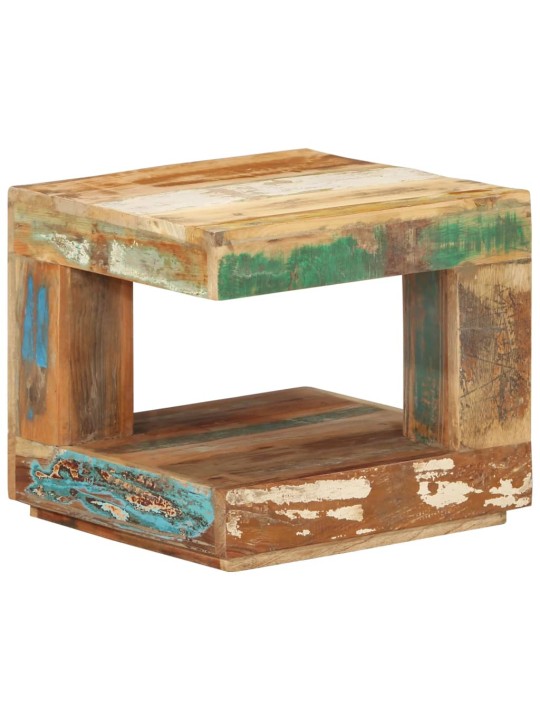 Konferenční stolek 45 x 45 x 40 cm masivní recyklované dřevo