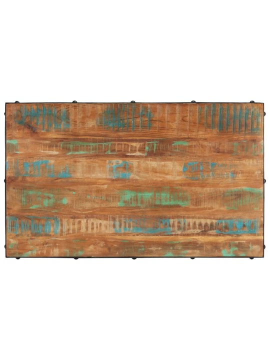 Konferenční stolek s kolečky 100 x 60 x 26 cm recyklované dřevo