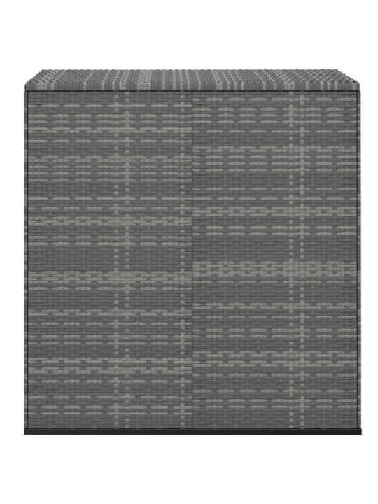 Zahradní úložný box PE ratan 100 x 49 x 103,5 cm šedý