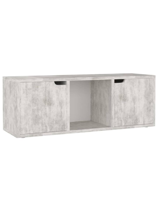 TV skříňka betonově šedá 88,5 x 27,5 x 30,5 cm kompozitní dřevo