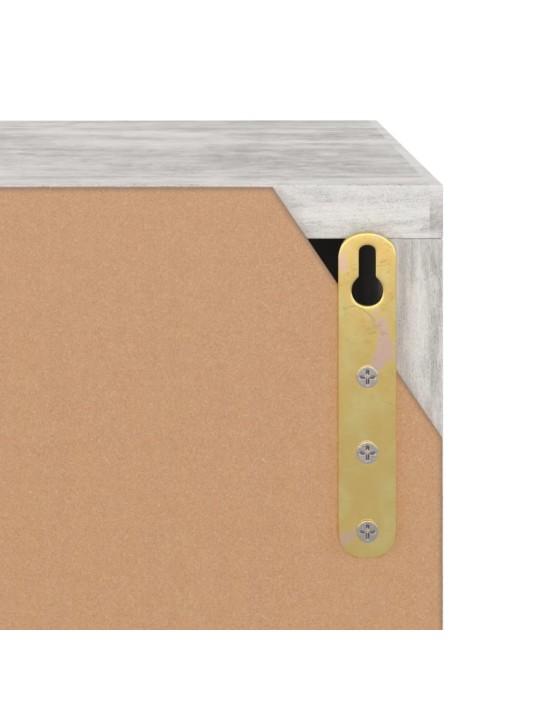 TV skříňka betonově šedá 88,5 x 27,5 x 30,5 cm kompozitní dřevo