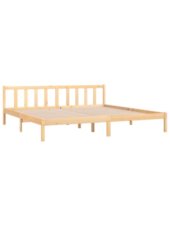 Rám postele masivní borové dřevo 200 x 200 cm