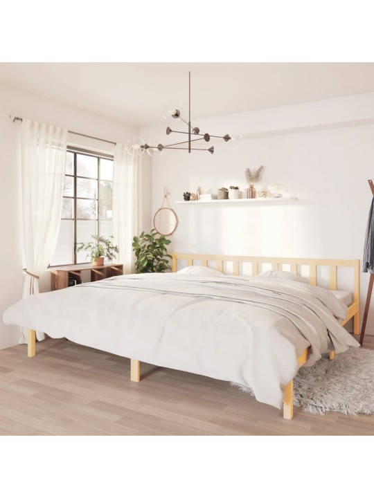 Rám postele masivní borové dřevo 200 x 200 cm
