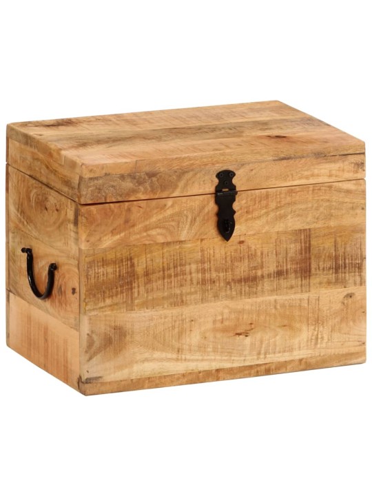 Úložný box 39 x 28 x 31 cm masivní mangovníkové dřevo